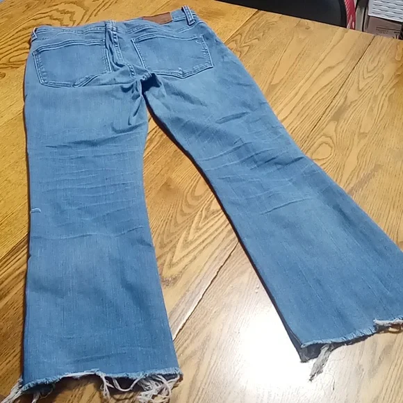 MADEWELL Jeans  Womens 25 BLUE CALI DEMI BOOT CUT  Preowned Used BUTTON FLY - Picture 8 of 8
